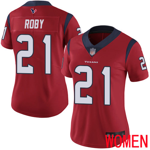 Houston Texans Limited Red Women Bradley Roby Alternate Jersey NFL Football #21 Vapor Untouchable